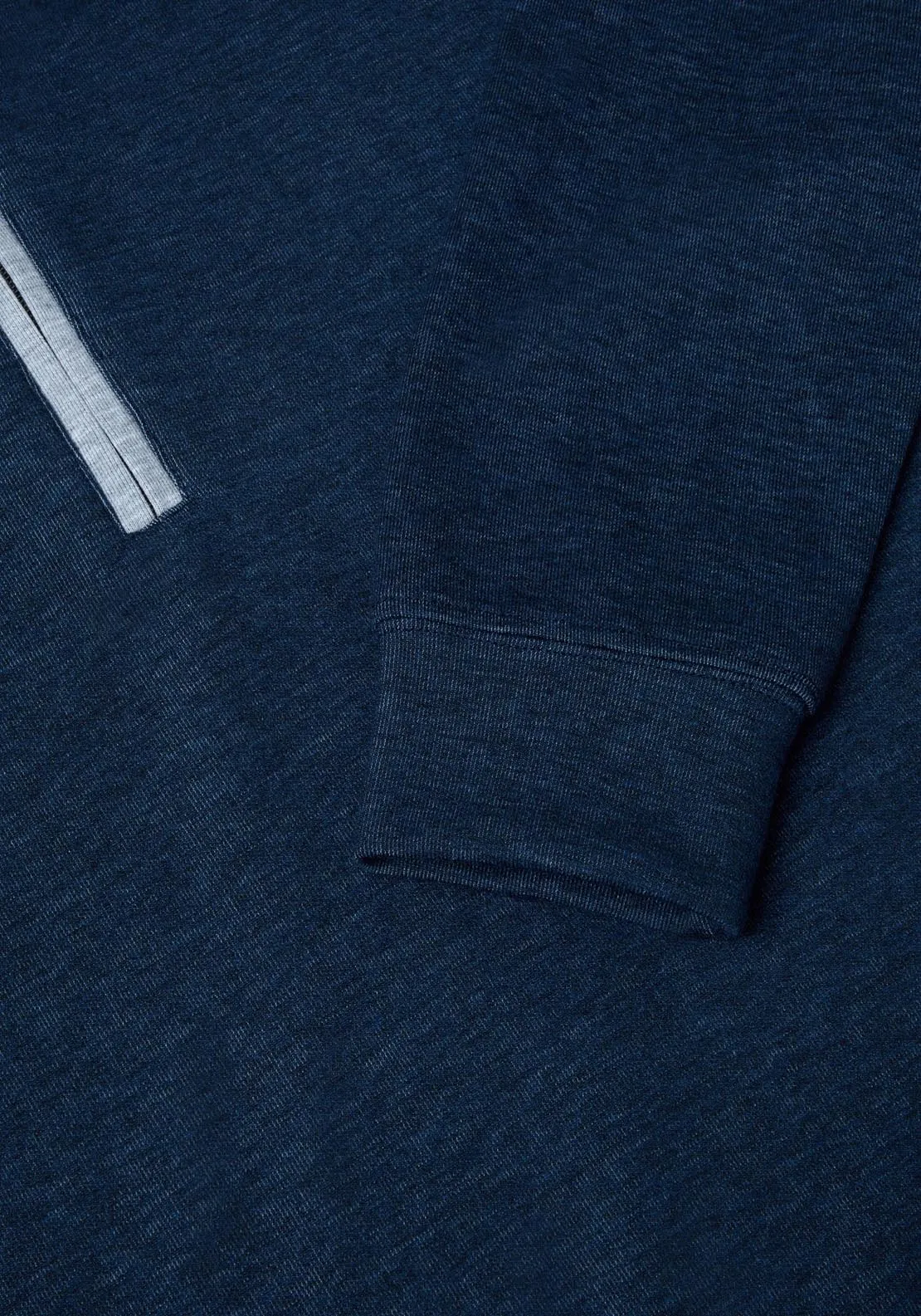 1/4 Zip Sweat - Blue