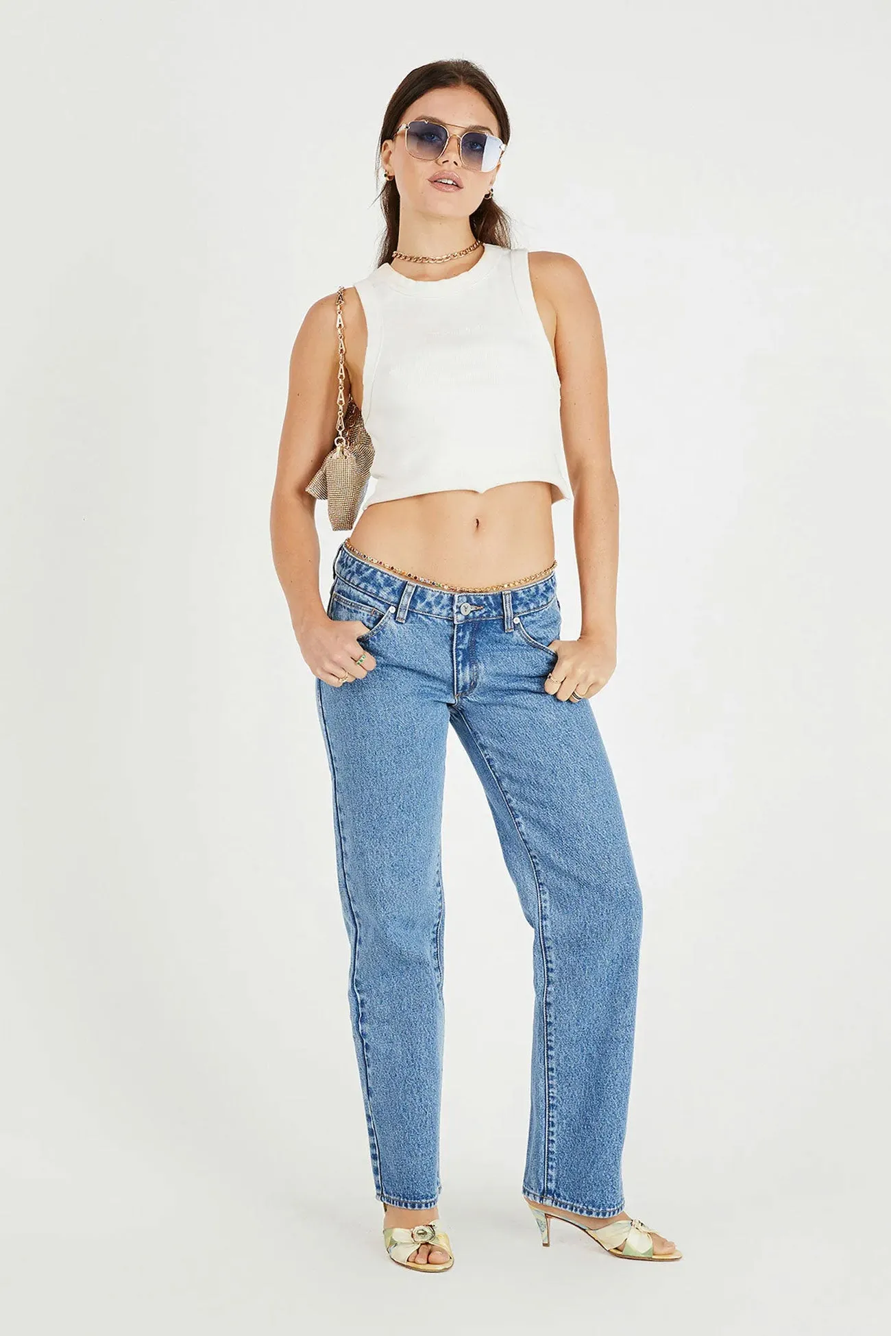 A 99 Low Straight Jean Katie Organic