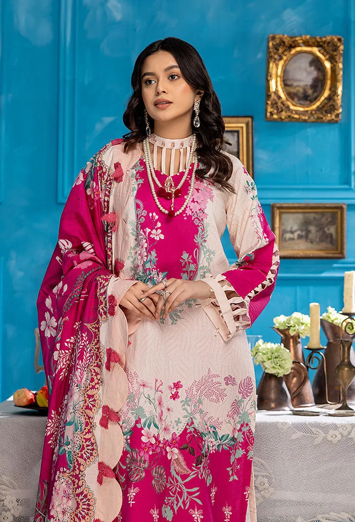 Aangan by Humdum Digital Printed Lawn Unstitched 3Pc Suit AG-02