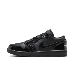 Air Jordan 1 Low SE 'Black Croc'