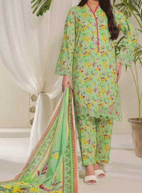 Aiza & Momina By VS Textile Embroidered Cambric Unstitched 3 Piece Suit - VS23AMC 03