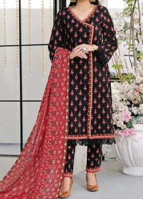 Aiza & Momina By VS Textile Printed Lawn 3 Piece Unstitched Suit VST24A&M V2 D-310