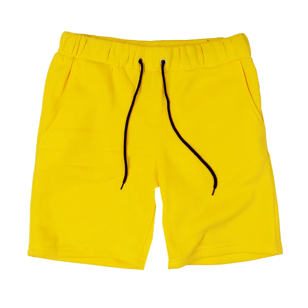 ARTHUR BEALE SWEAT SHORTS YELLOW - 8873