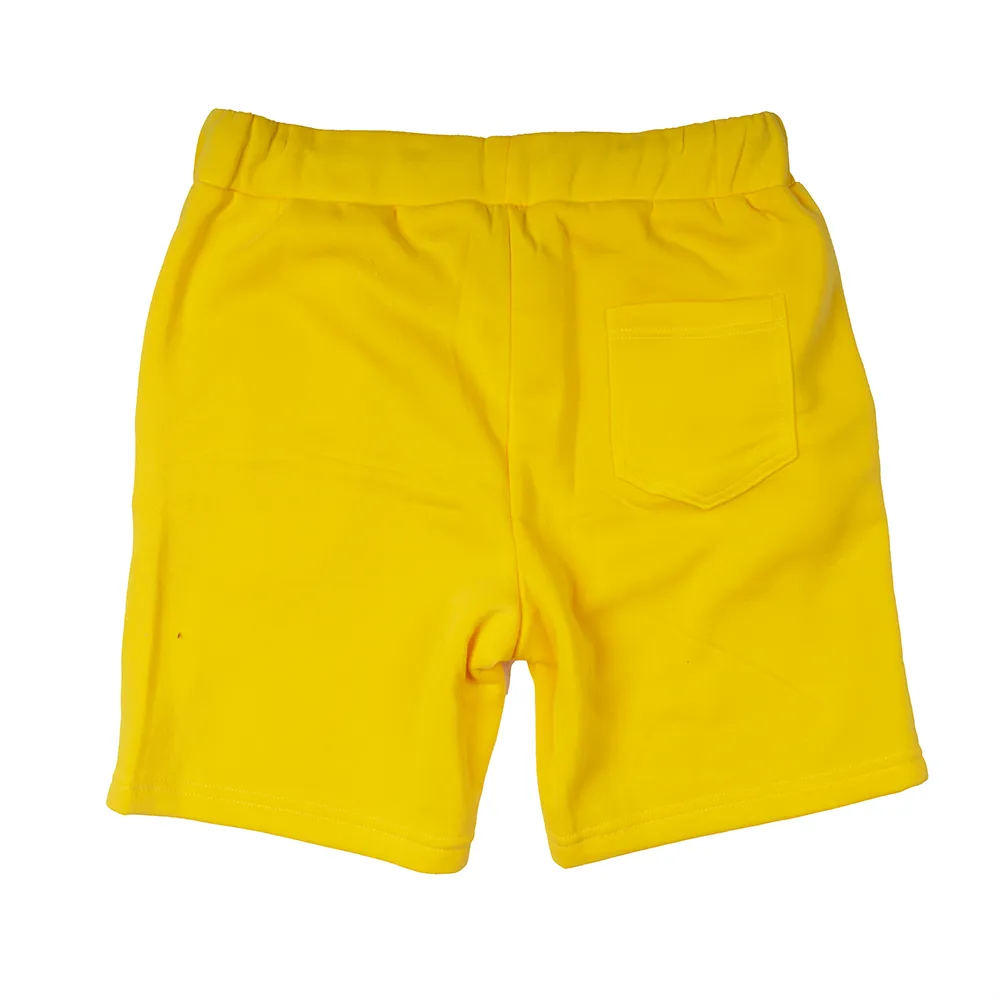 ARTHUR BEALE SWEAT SHORTS YELLOW - 8873