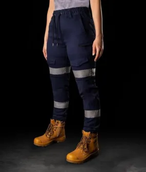 Bad Womens Saviour Cuffed, Elastic Waist, Work Pants with 3M Tape