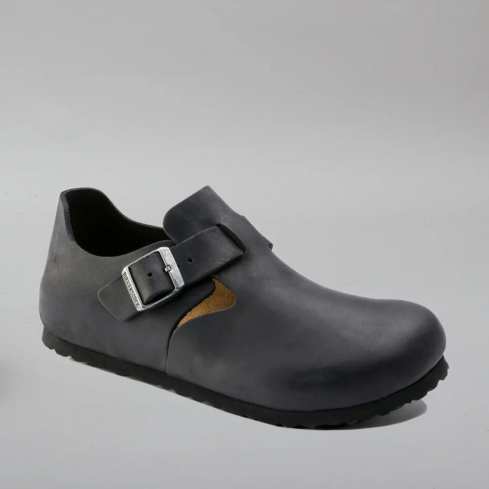 BIRKENSTOCK - LONDON 166541 - BLACK OILED