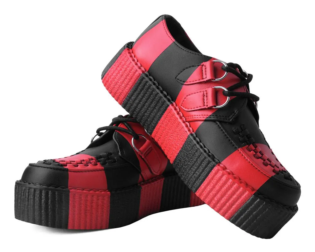 Black & Red Striped Viva Mondo Creeper