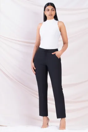 Black Straight Cut Pant