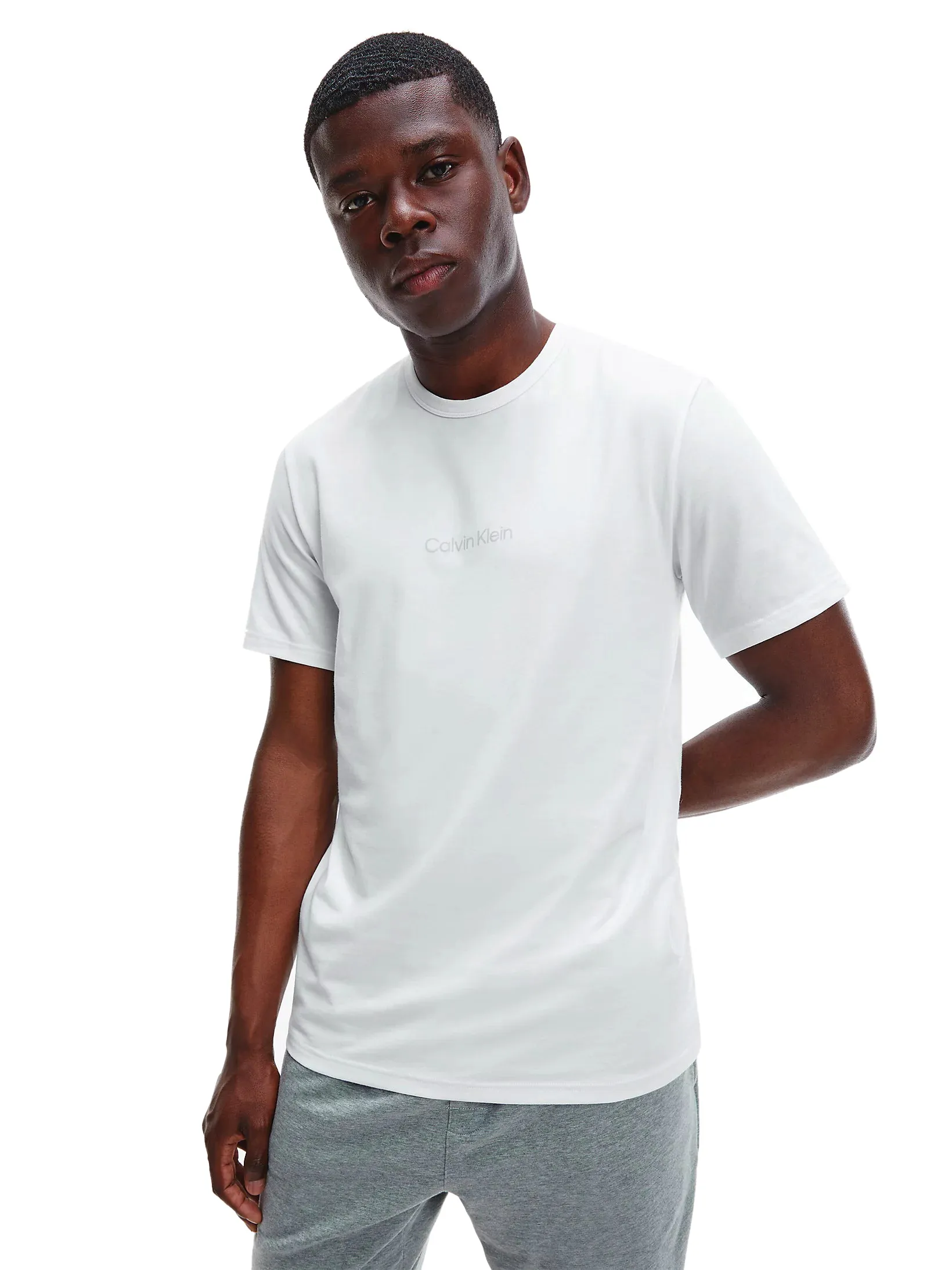 Calvin Klein Mens Lounge/ PJ T-Shirt - Modern Stucture