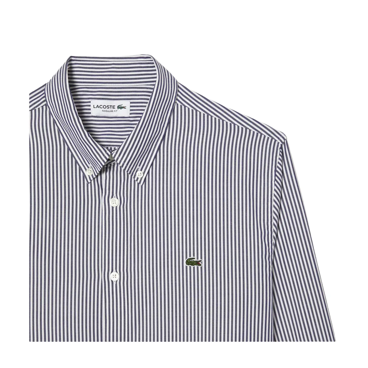 Camicia Uomo Lacoste A Righe Bianco / Blu (522)