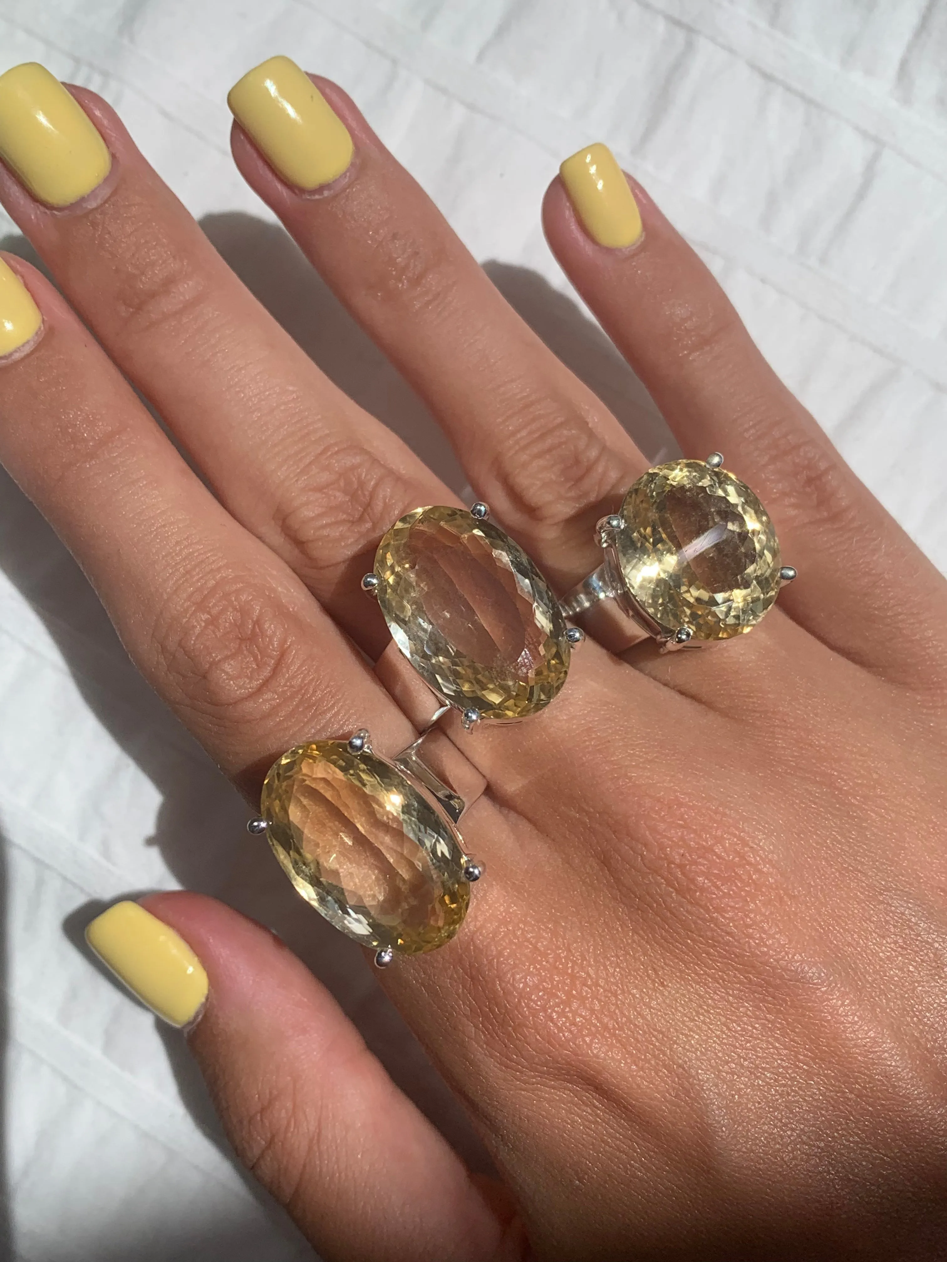 Citrine Sanaa Ring - Oval (One of a kind)