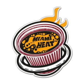 Court Culture Miami HEAT Cafecito Pin