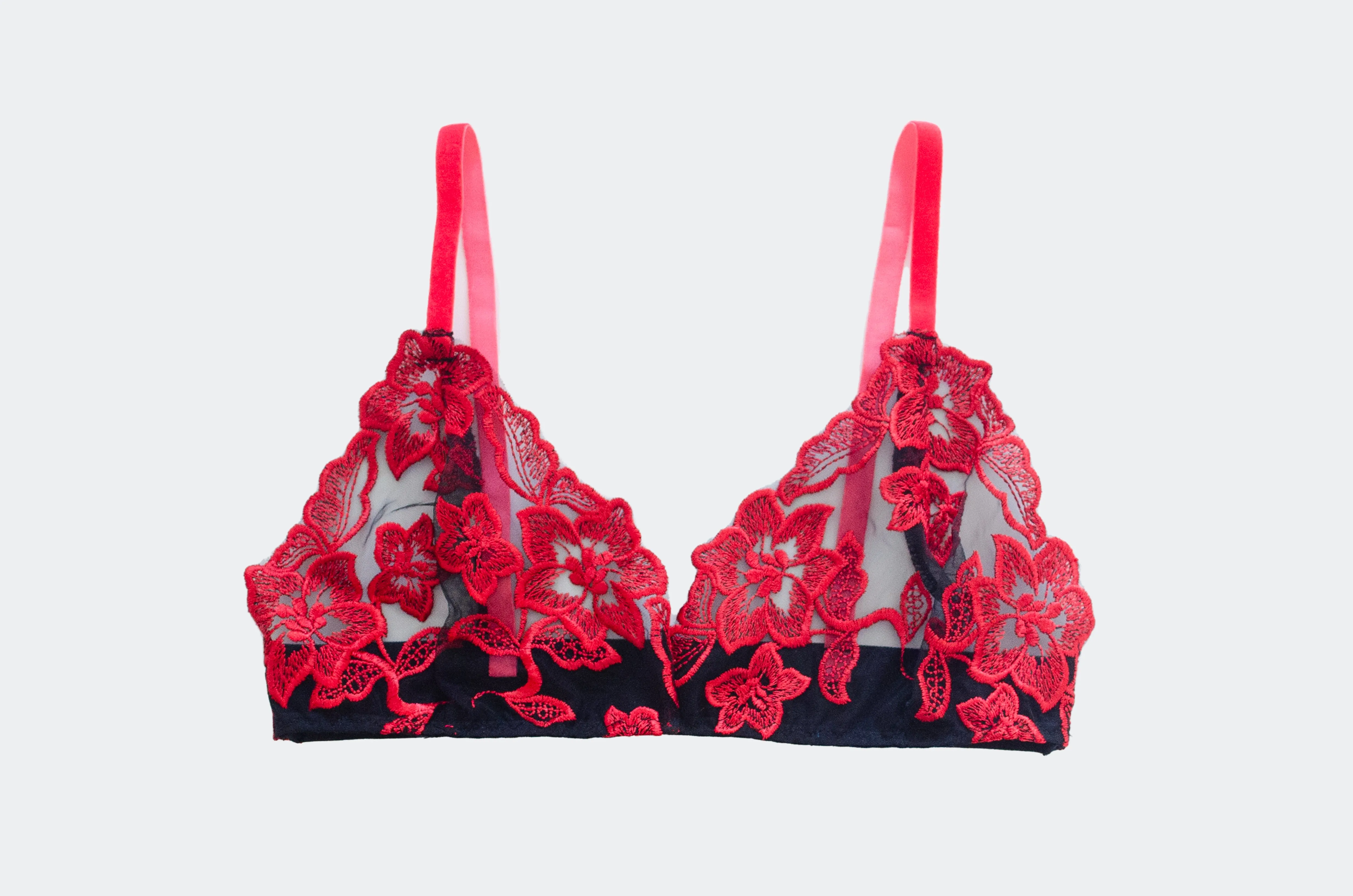 Crimson Lace Bra