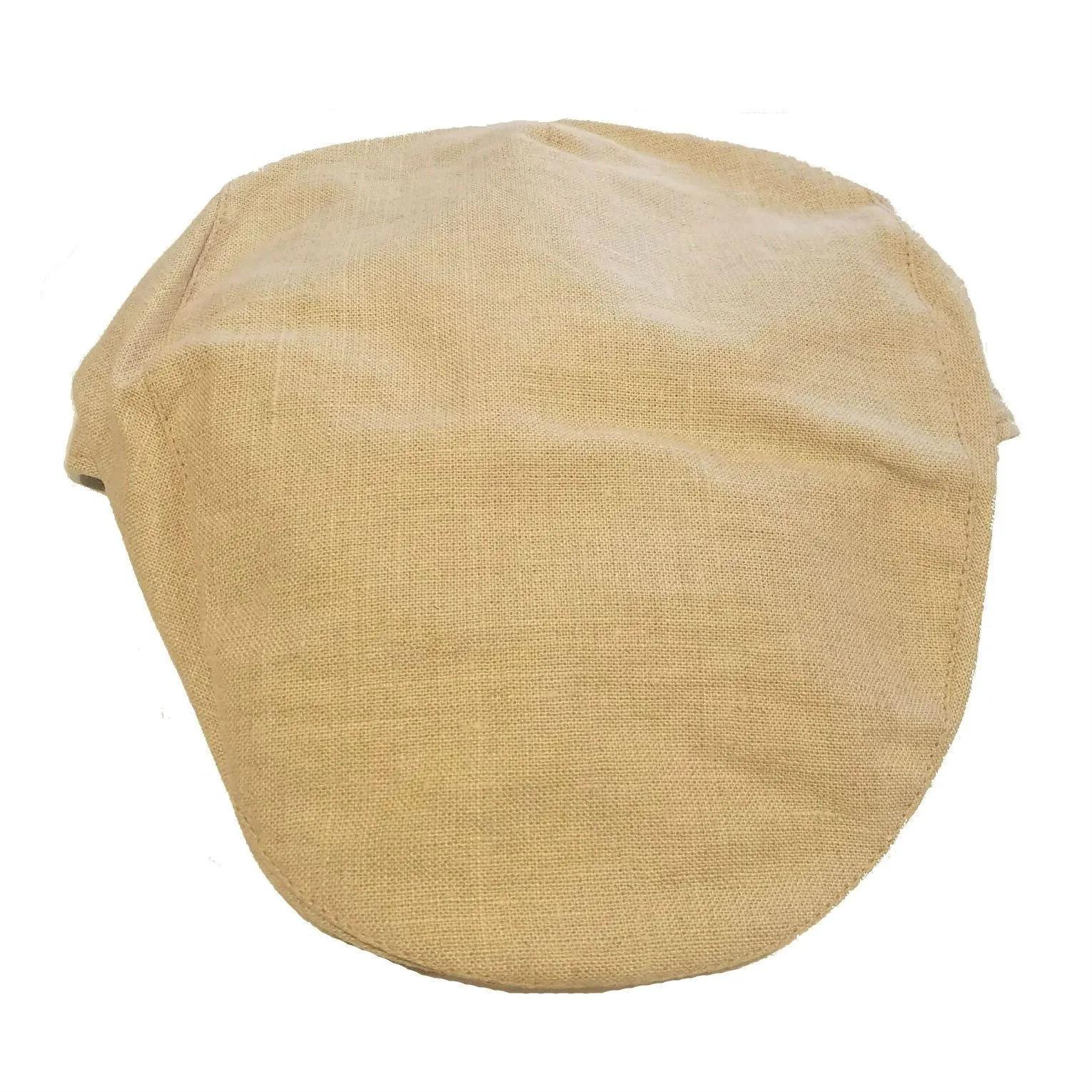 Donegal Linen Touring Cap — Natural Color