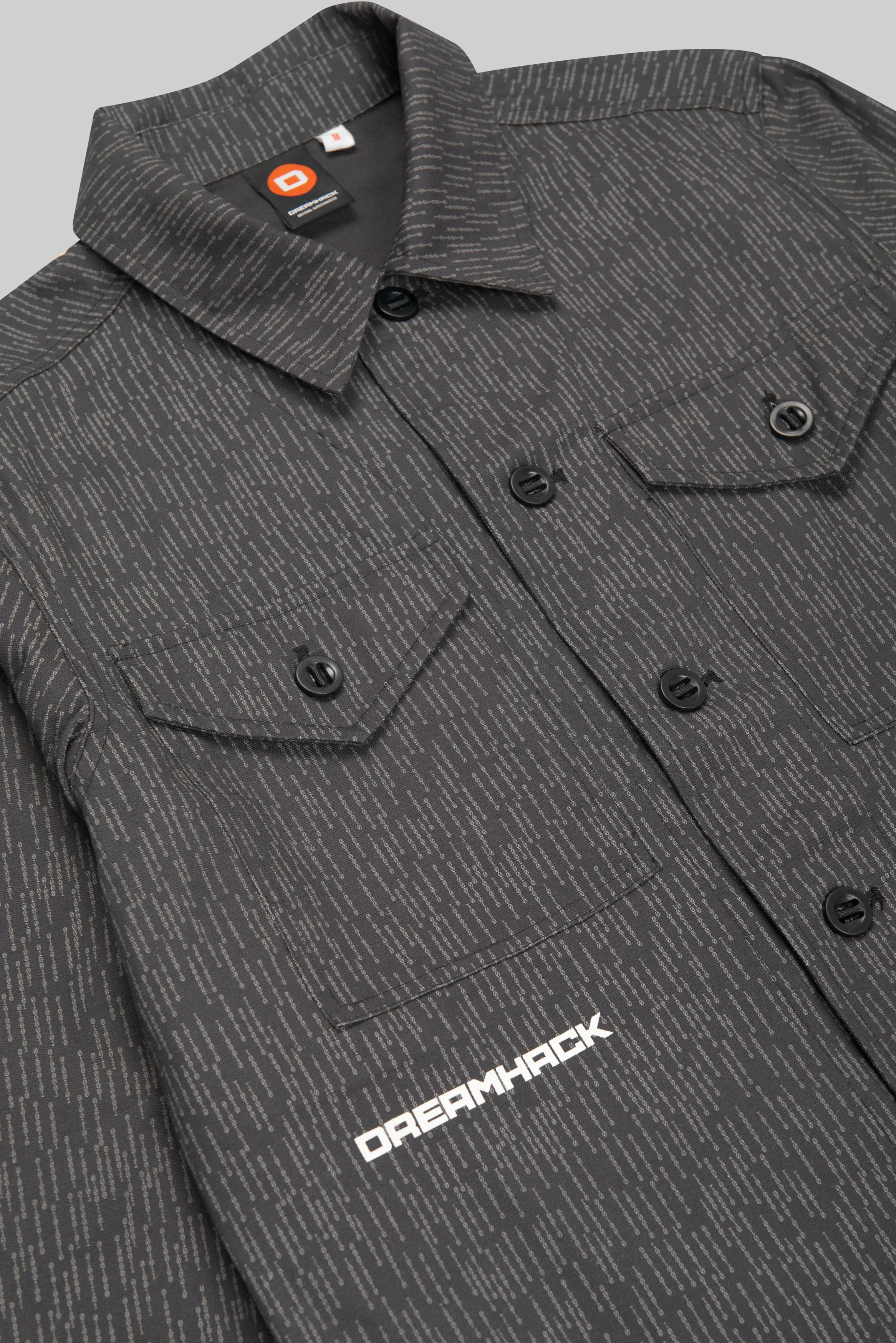 DreamHack Digital Frequency Overshirt Dark Grey