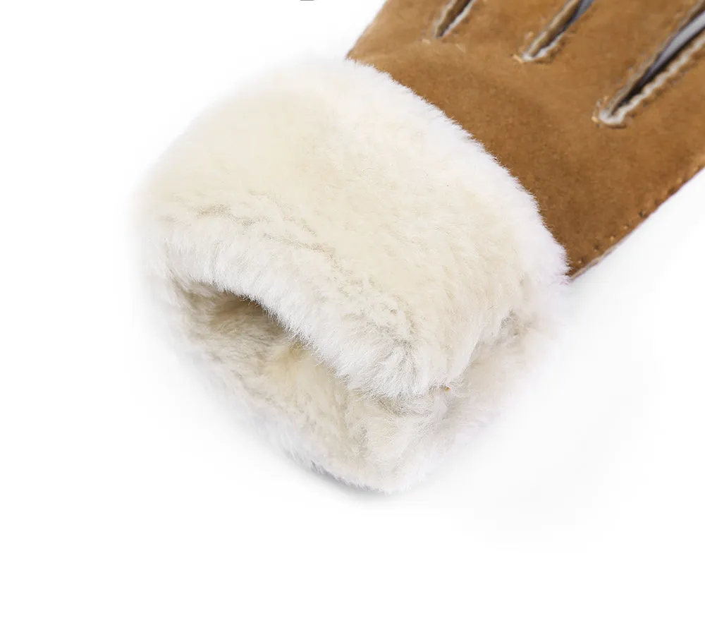 Fluffy Shearling Gloves