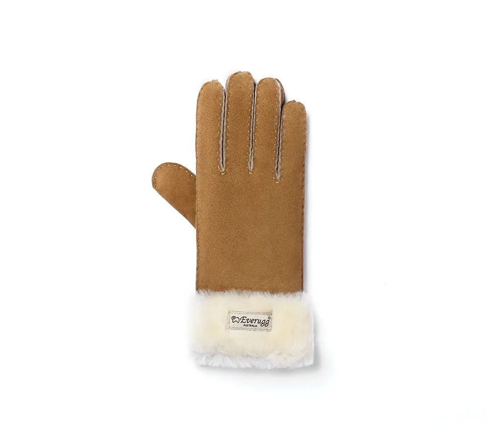 Fluffy Shearling Gloves