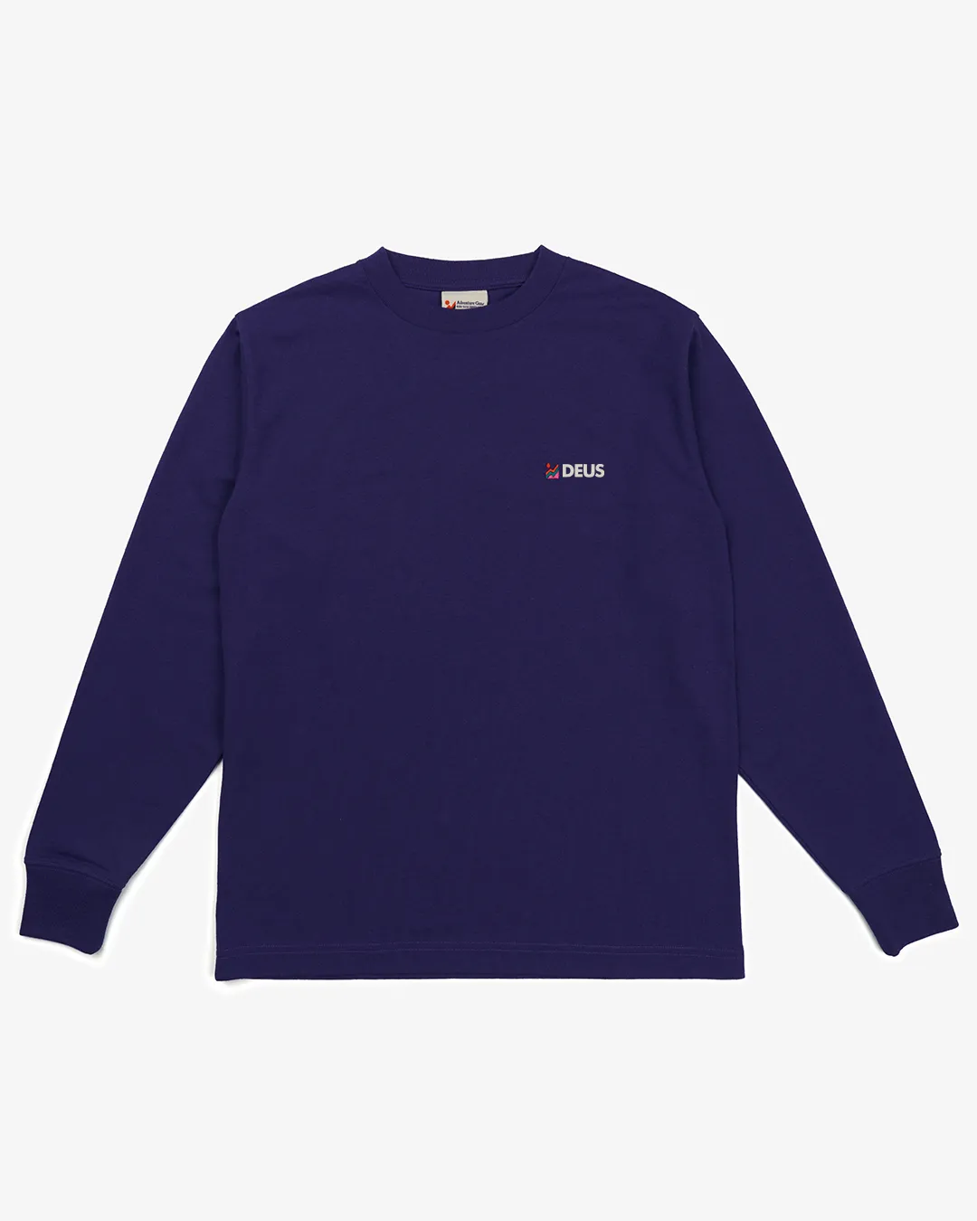 Foxtrot Long Sleeve Tee - Deep Blue