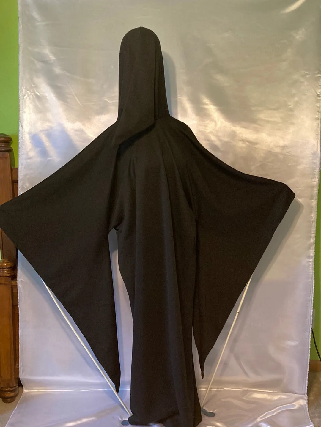 Grim Reaper Deluxe Hooded Gown - One Size Adult Costume - Preowned