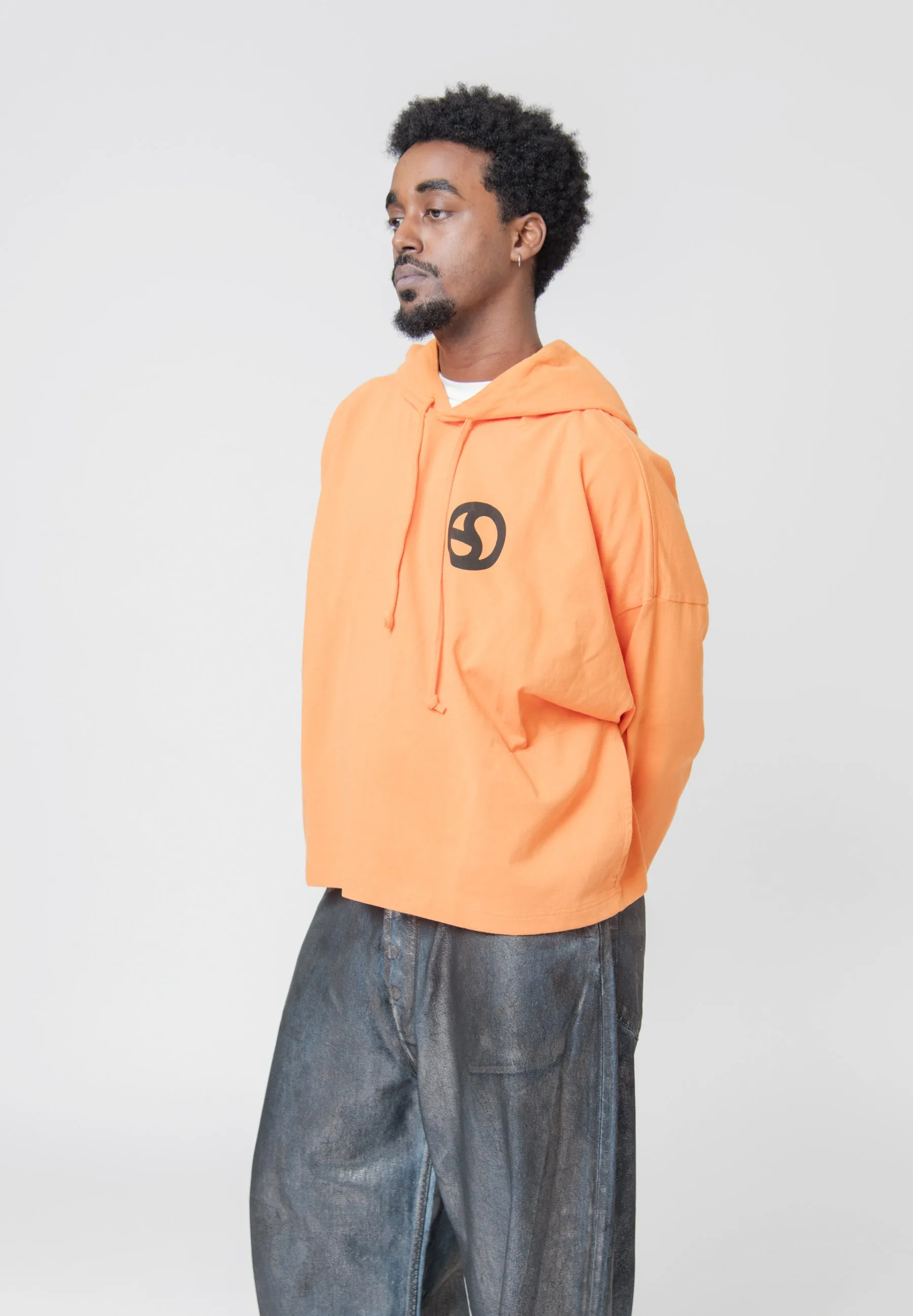 Hooded Sweater Sharp Orange FN-UX-SWEA000029