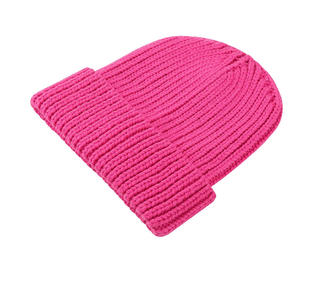 Hot Pink Knit Beanie