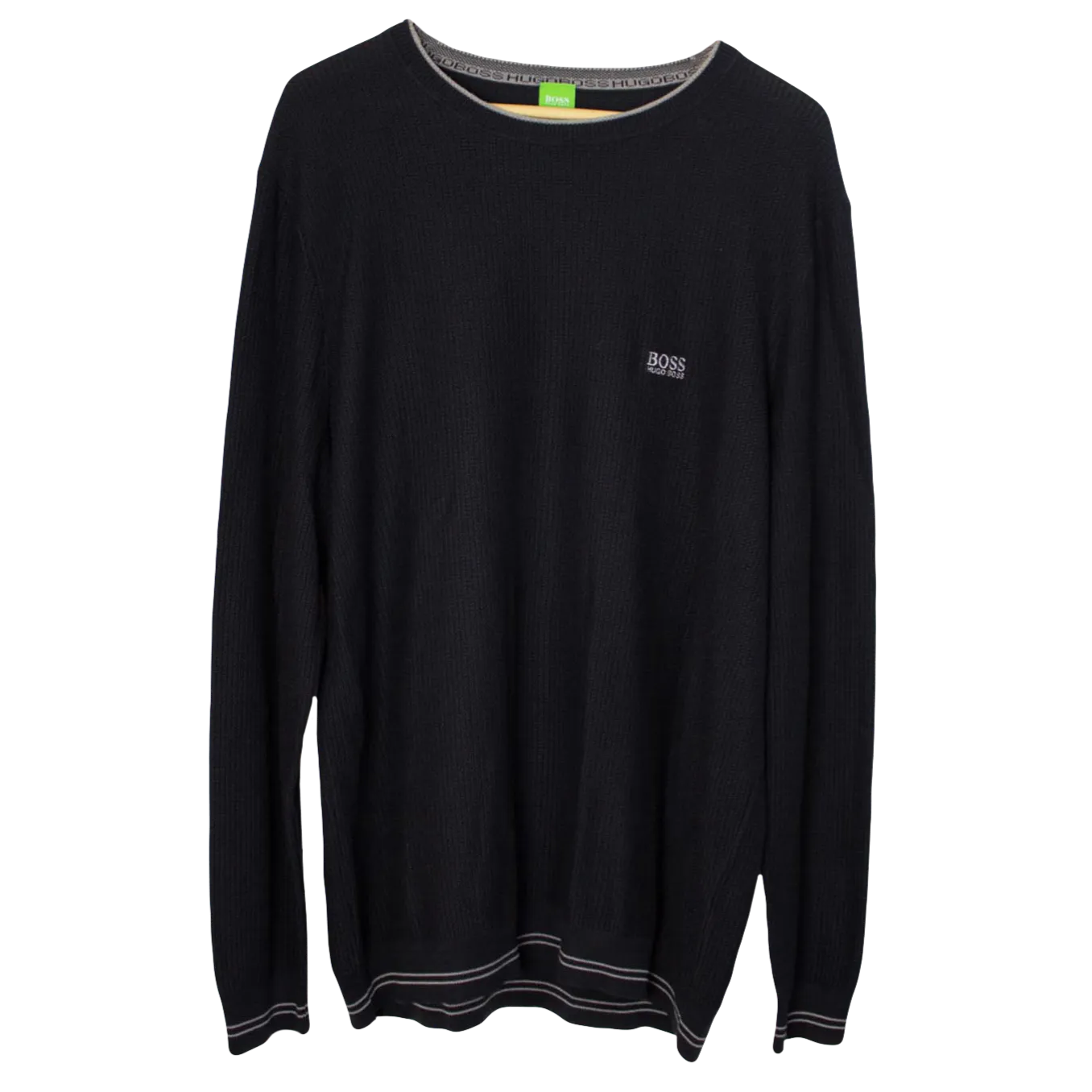 Hugo BOSS Knit Jumper Black (XXL)