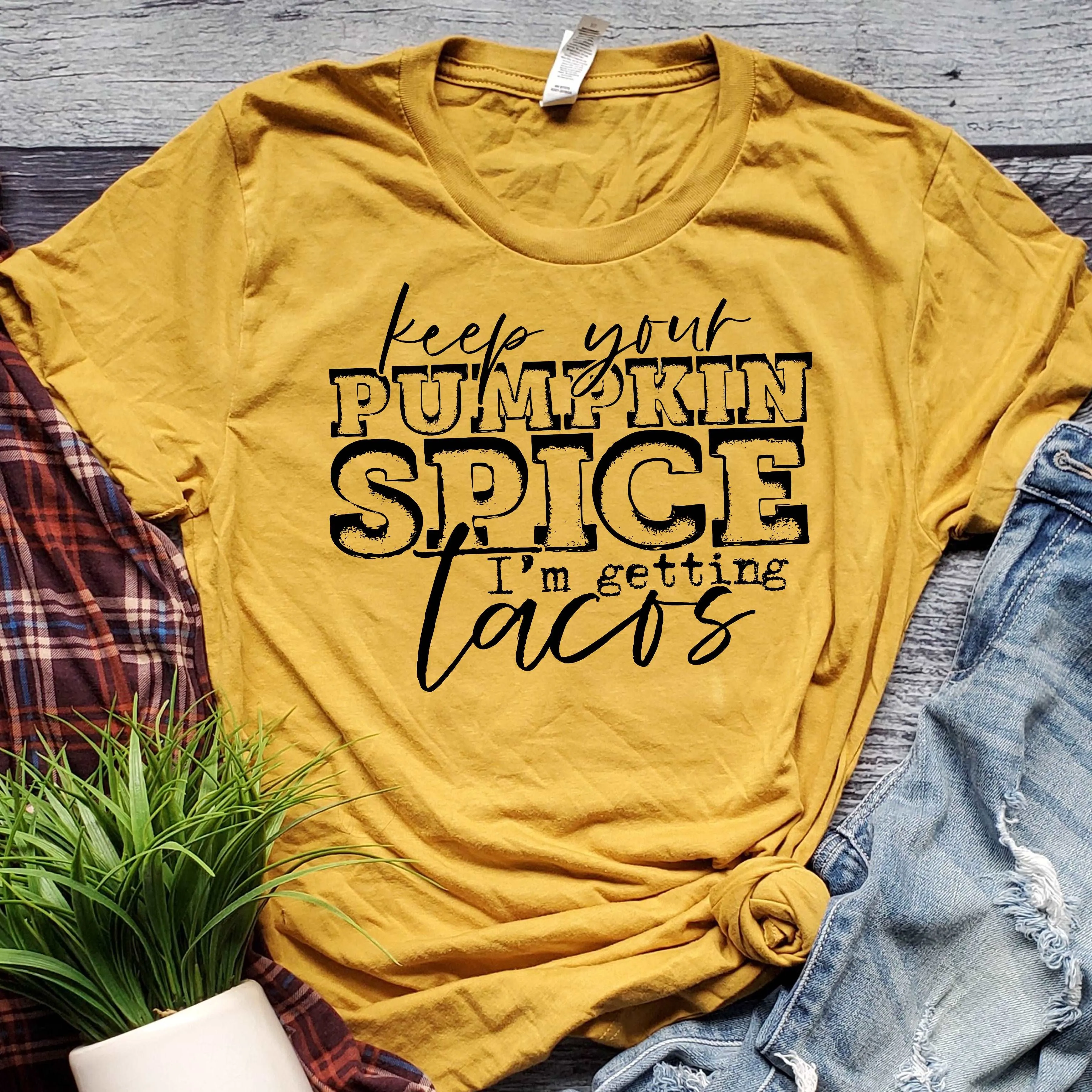 Keep Your Pumpkin Spice - mustard