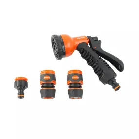 Kendo 8-Pattern Plastic Spray Gun Set 4 Piece