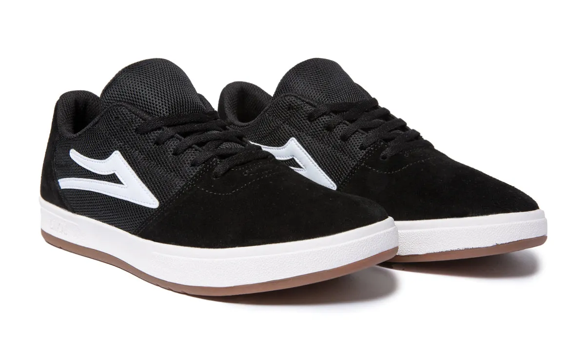 Lakai Brighton Black/White Suede