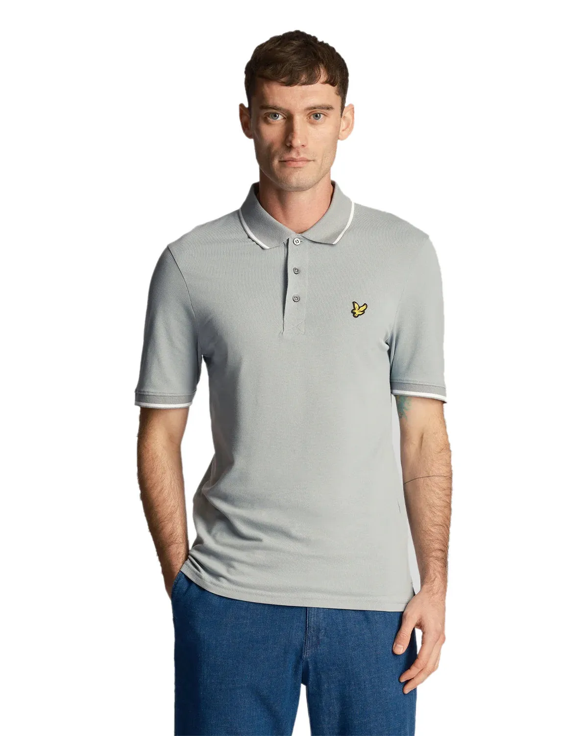 Lyle & Scott Mens Tipped Polo Shirt