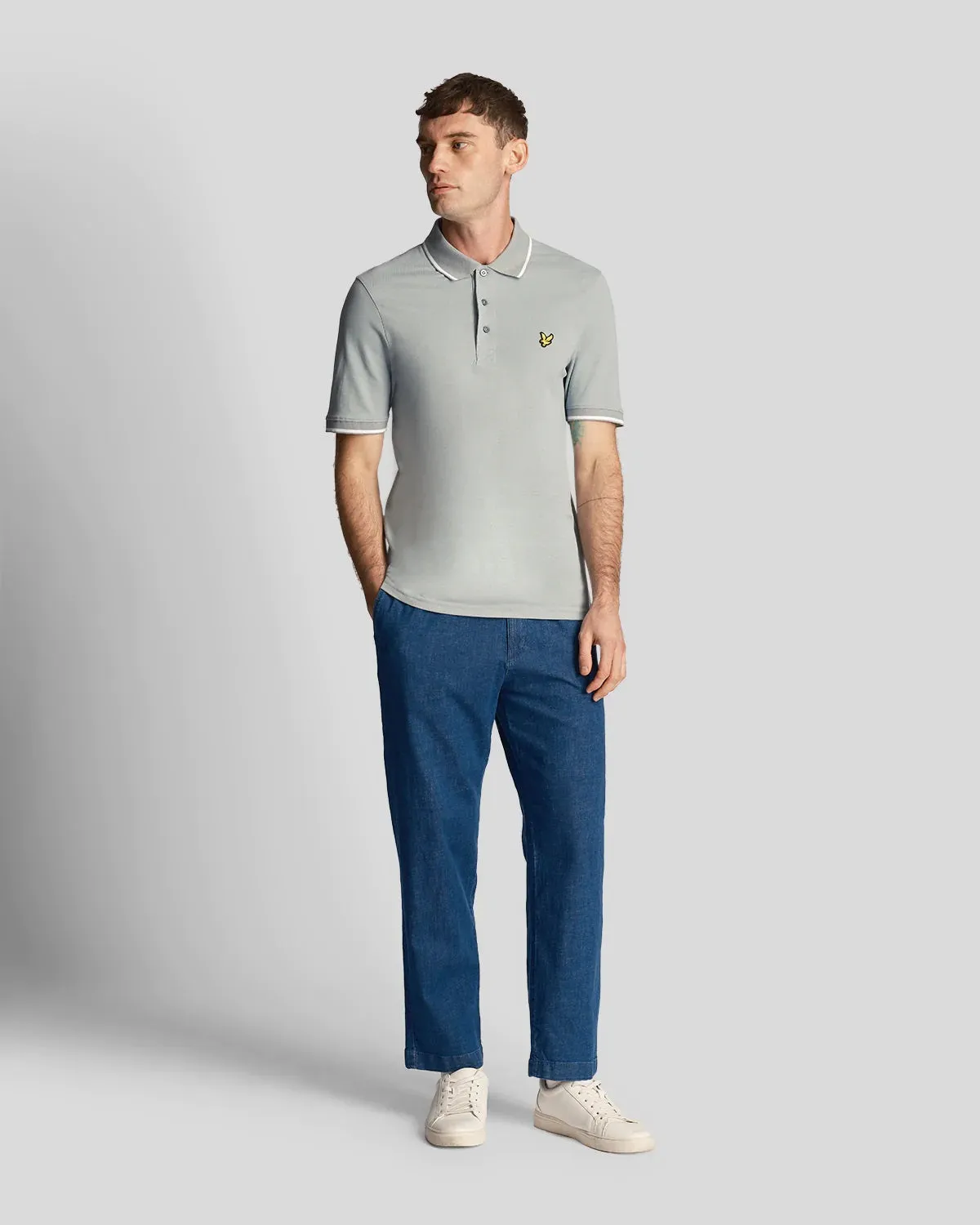 Lyle & Scott Mens Tipped Polo Shirt