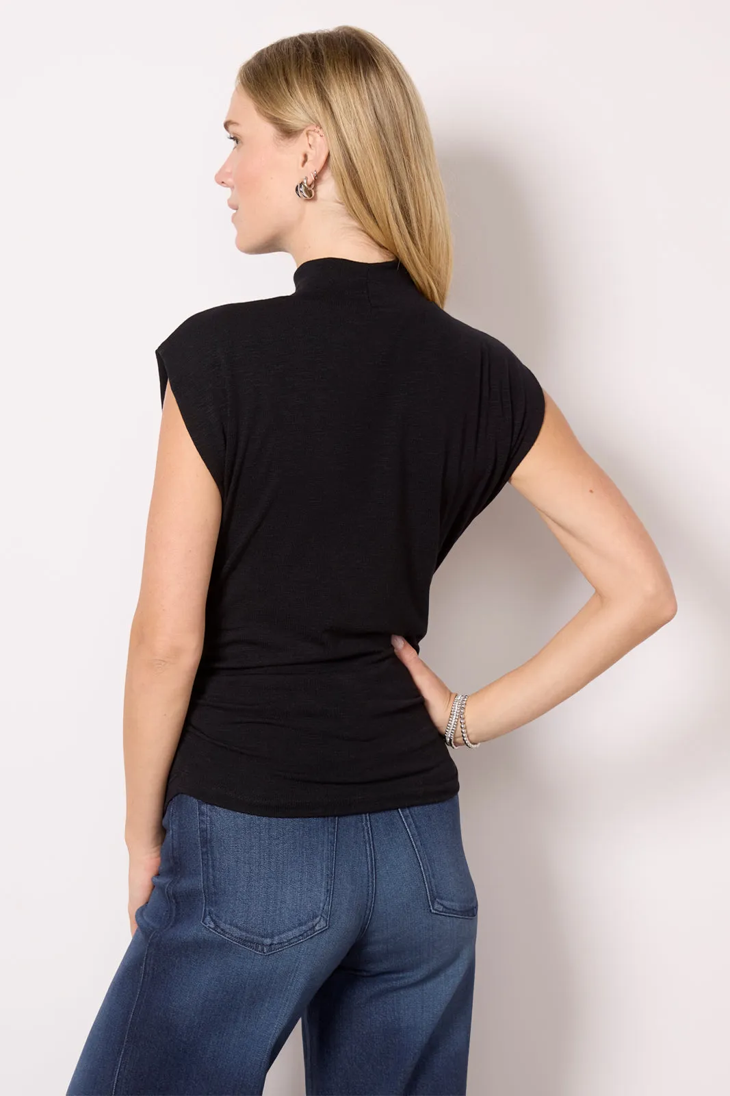 Mary Mock Neck Top