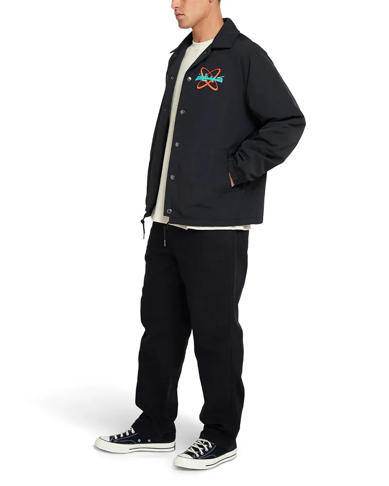 MOLECULAR COACH JACKET - BLACK