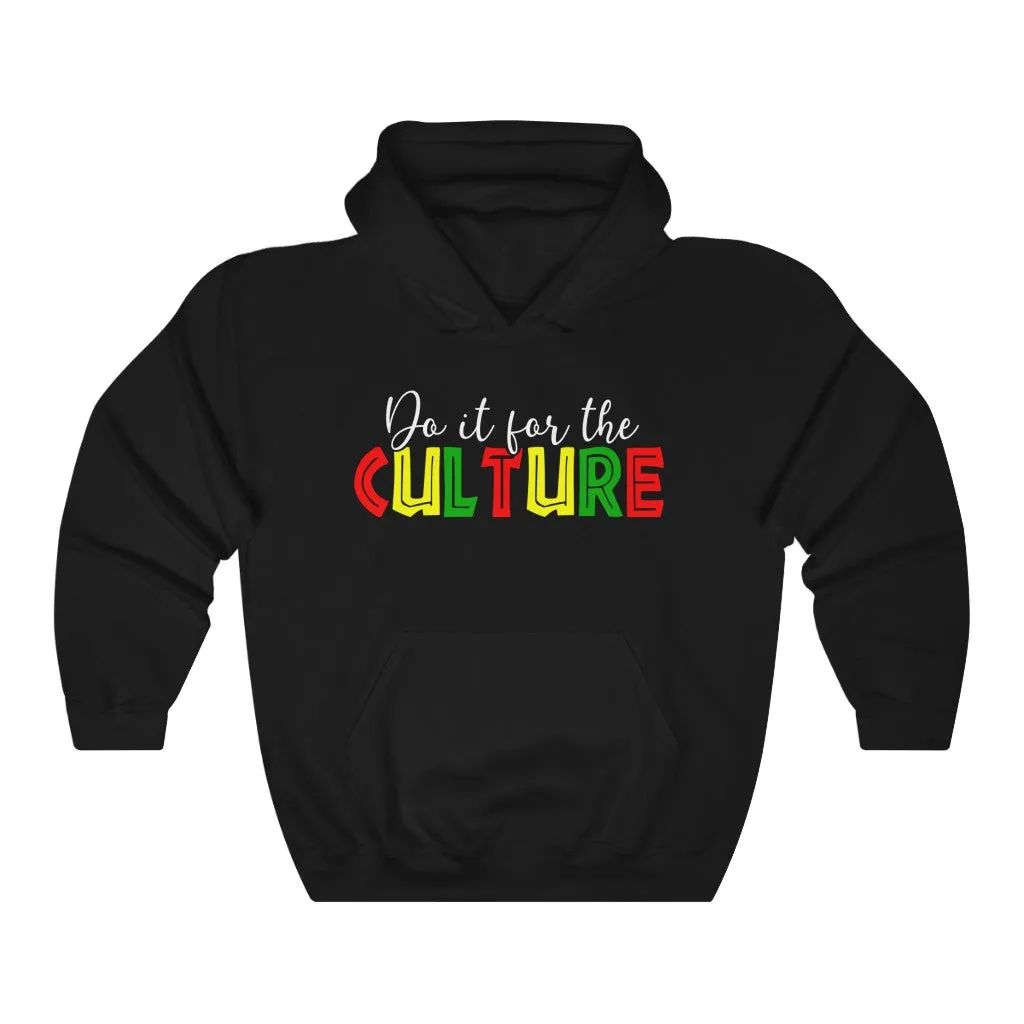 "Bold and Vibrant Culture Statement Hoodie