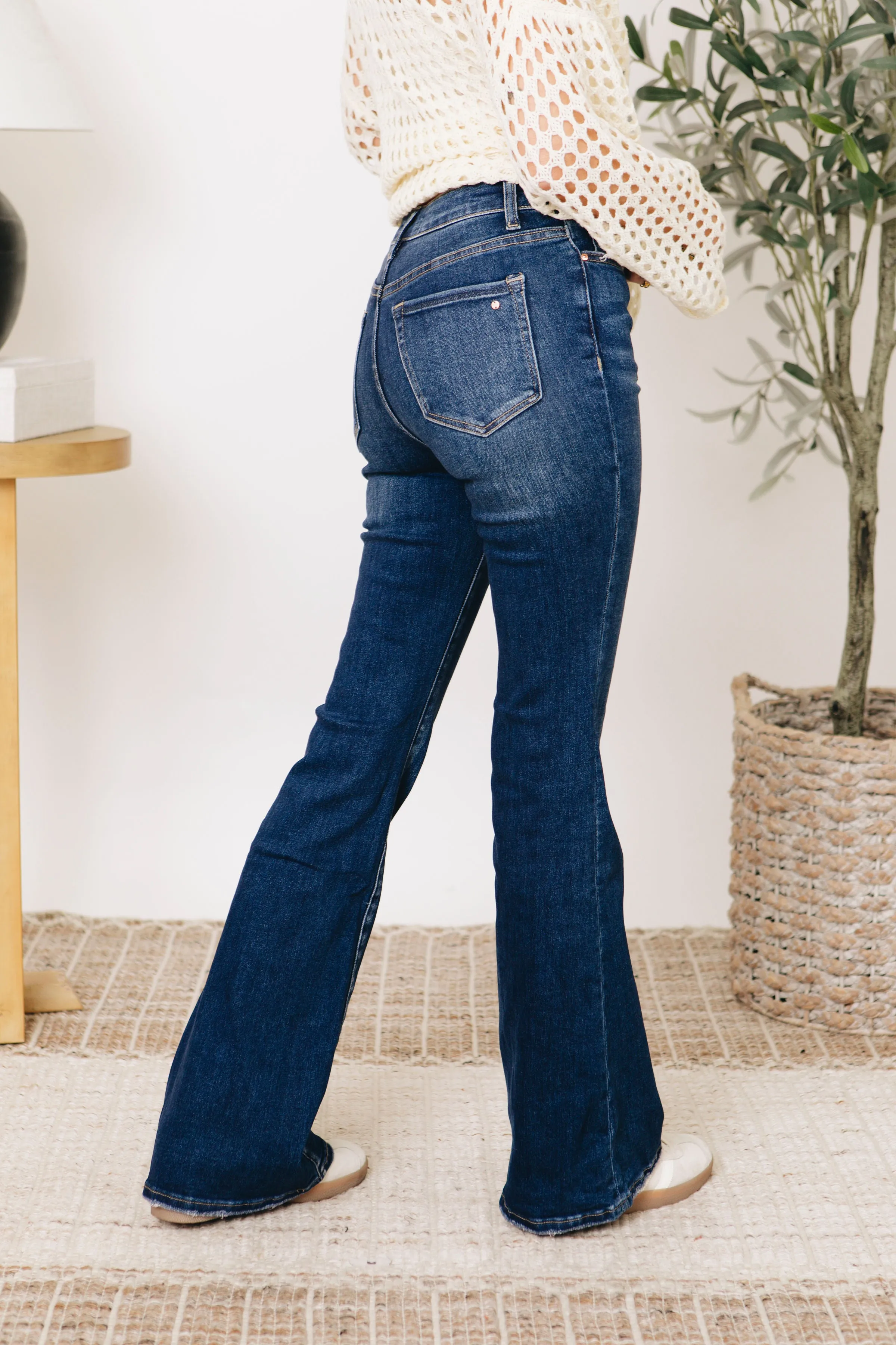 RESTOCKED: Miss New Booty High Rise Flare Jeans (0-22W)