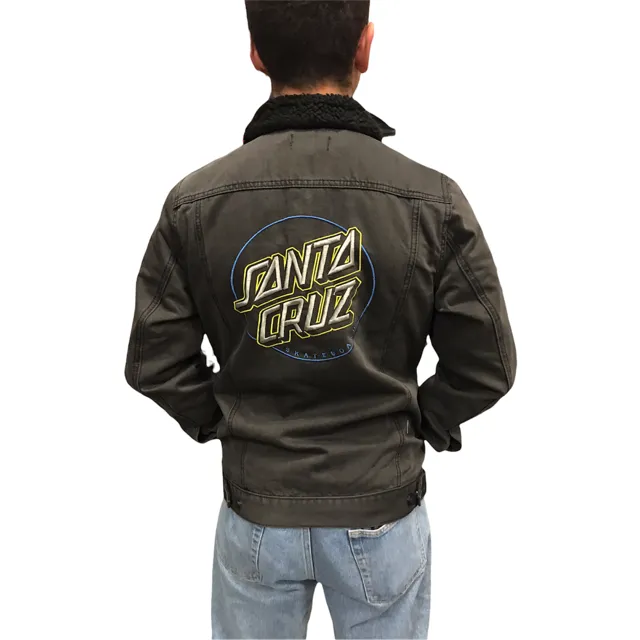 Santa Cruz Jacket Void Ring Dot Denim SCA-JKT-053 black