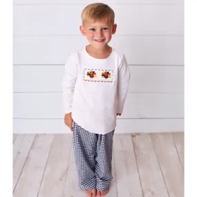 Smocked Turkey Pant Set