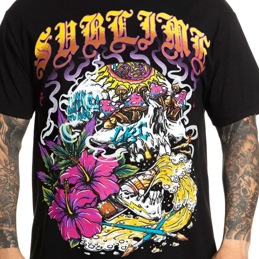 SULLEN Sublime Skull Men Graphic T-Shirt